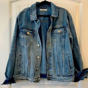 Men’s Pac Sun denim jean jacket NWT